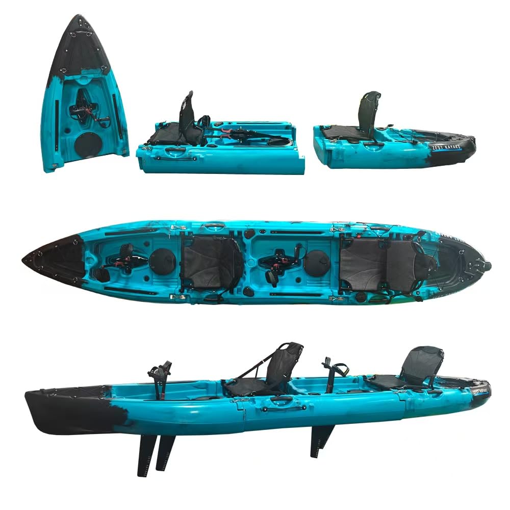 長山えいセットSALE Zest Kayaks - Modular - Sit-on-top - Pedal - 9 ft/14ft - Fishing