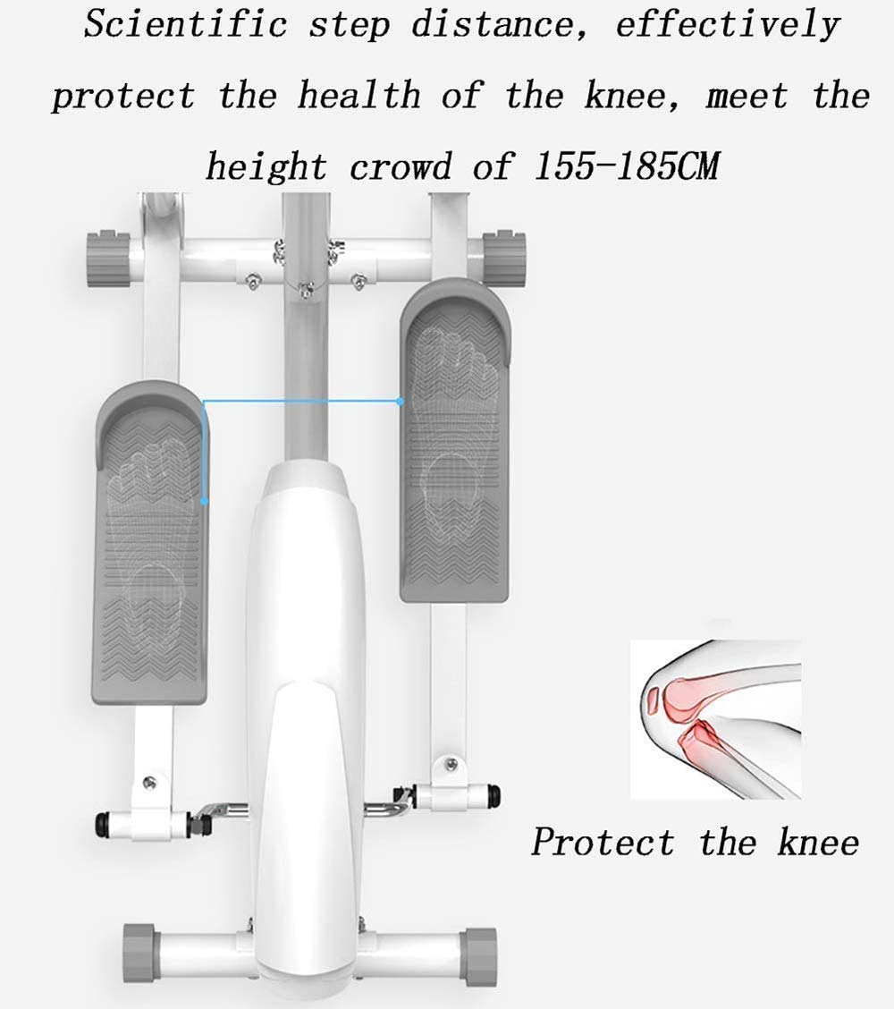 3 en 1 Control magnético Cross Trainer Gimnasio Hogar Portátil Pequeño Equipo Ultra silencioso Máquina de Andador Espacial Máquina elíptica Cinta de Correr Bicicleta estática