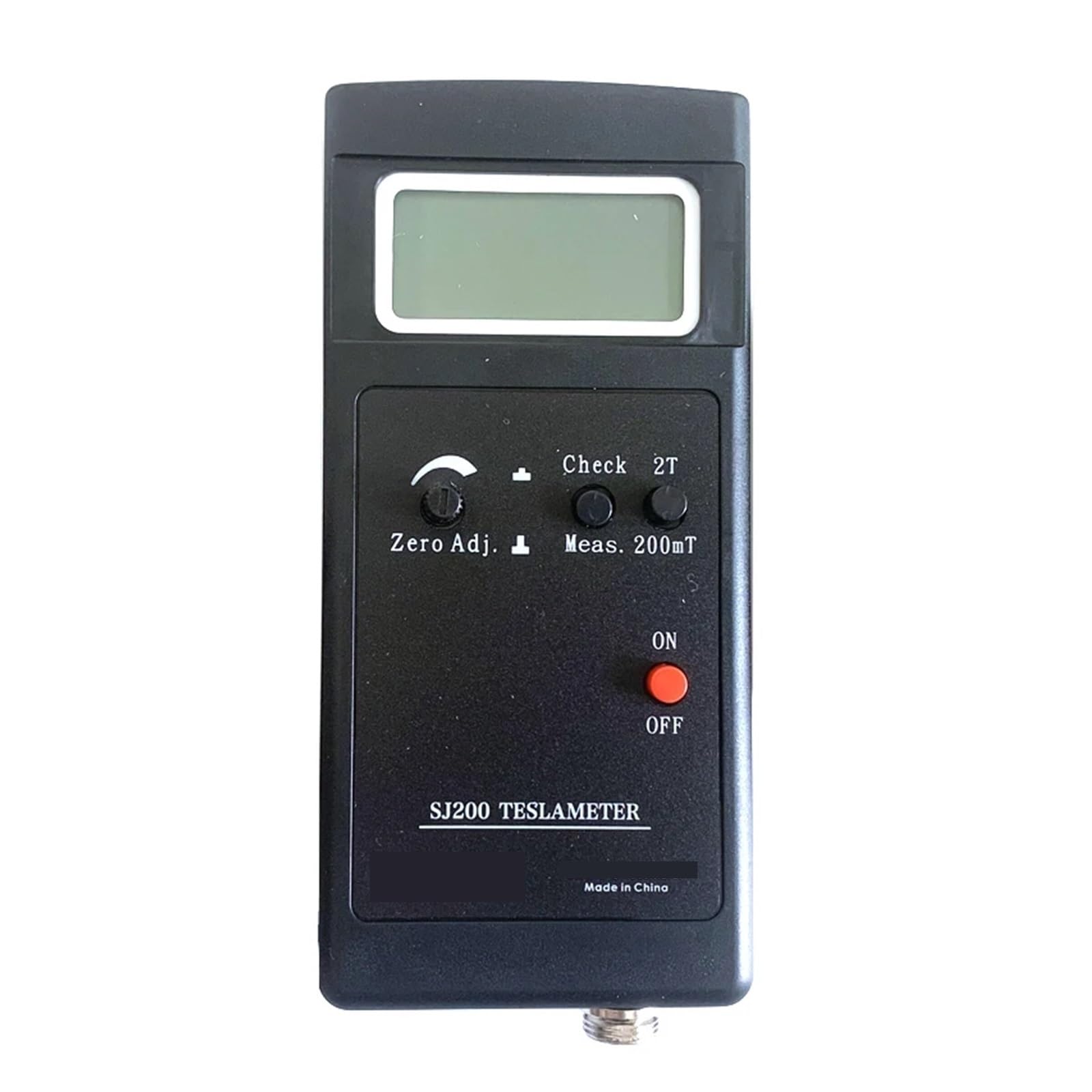NURII Medidor de Gauss Digital Probador de Campo estático 0-200Mt-2000mT con Adapt