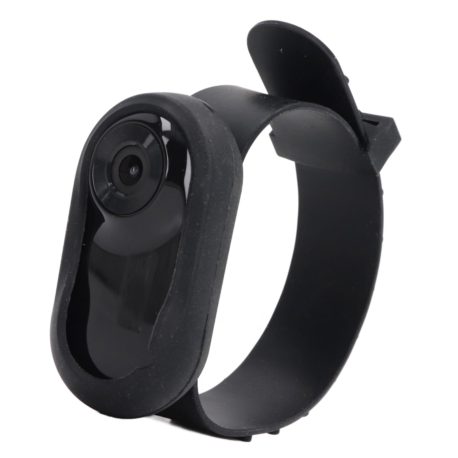 Sxhlseller Collar de Cámara para Gatos: Cámara de Collar para Perros con Gran Angular de 120° con Pantalla LCD de 0,96 Pulgadas, Cámara de Muñeca Multifuncional para Grabar la Vida (Black)
