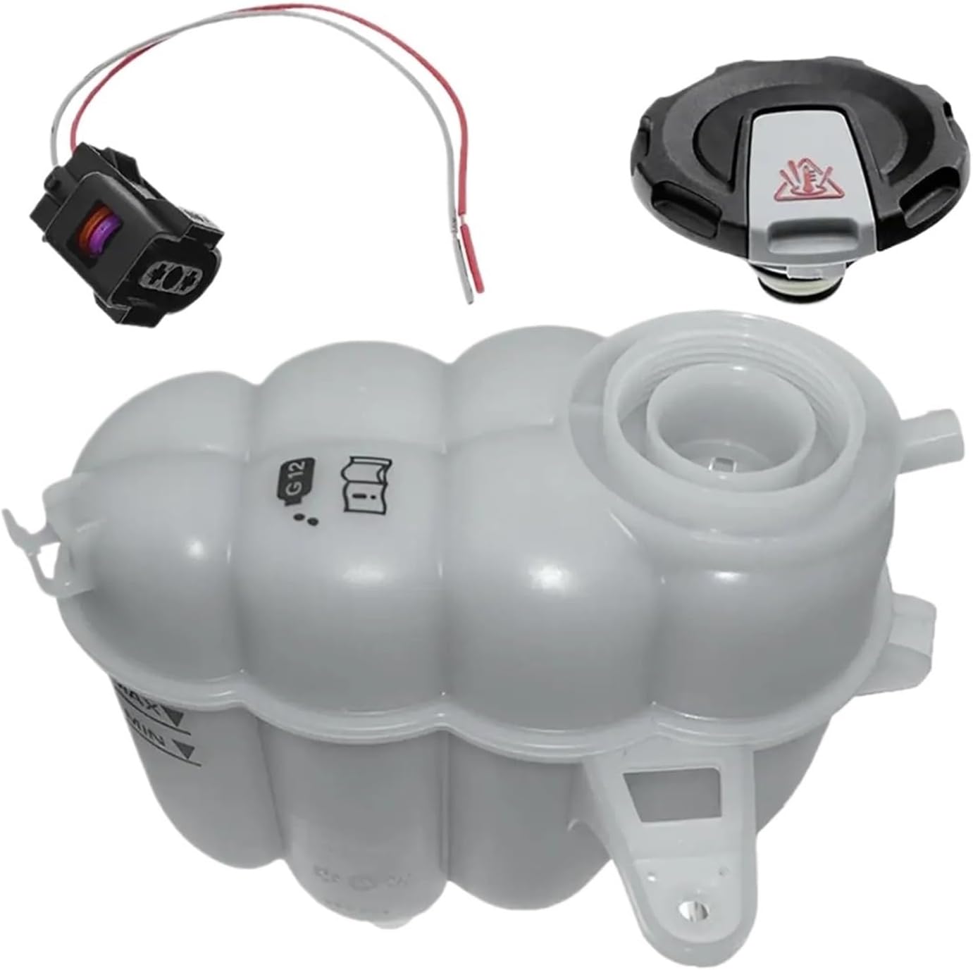 Radiator Overflow Tank for A4 for A5 2.0L Turbo 8W0121405E Engine Coolant Radiator Expansion 8W0121405G 8W0121405A 8W0121405F 8W0121405L Coolant Reservoir