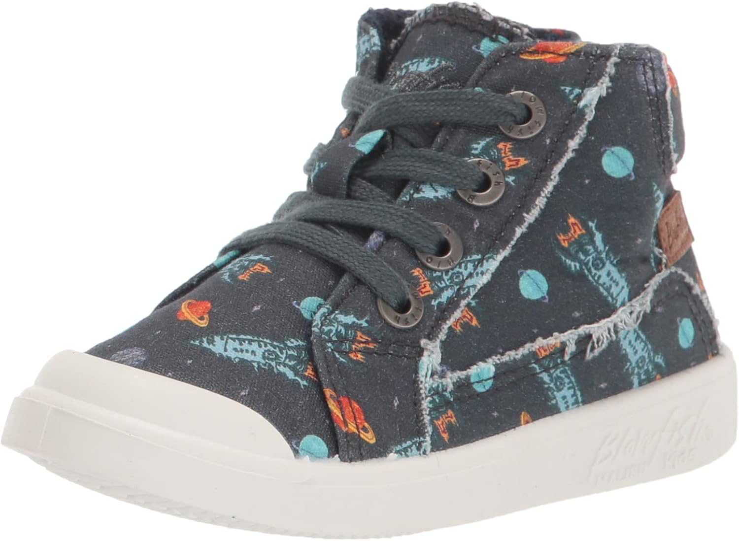 Blowfish Malibu Baby-Boy's Vepper-TB Sneaker, Black Rocket Power, 6 Toddler