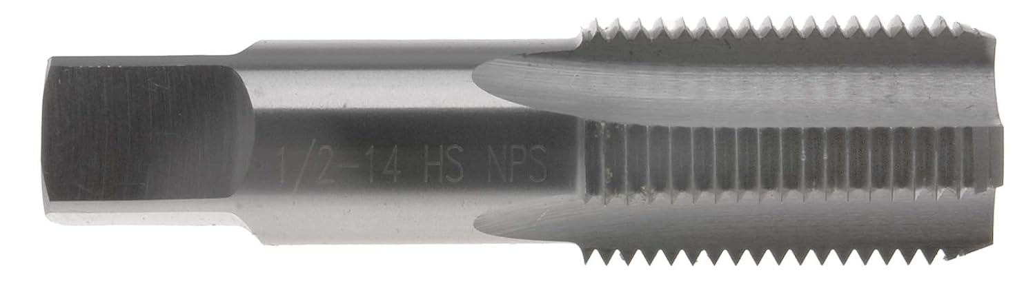 B. 1/8-27 NPS High Speed Steel Straight Pipe Tap