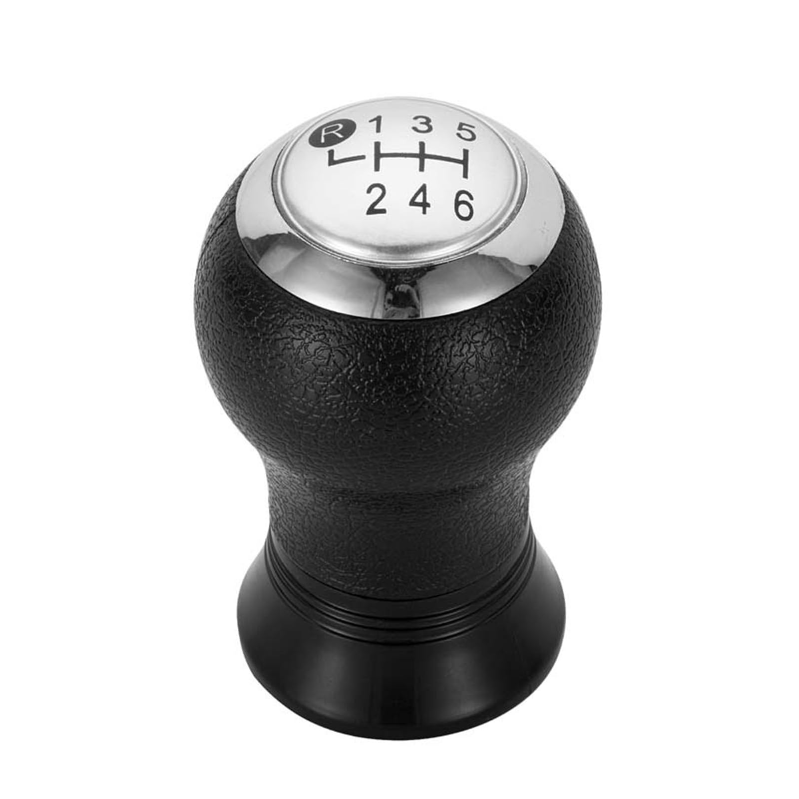 Aimazom Car Gear Shift Knob for Toyota for Corolla 5 6 Speed Manual Gear Shift Knob Shifter Lever Head for Modification and Replacement(Silver,for 6 Speed)