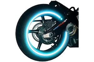 Customtaylor33 Baby Blue High Intensity Grade Reflective Safety Rim Tapes for Optimal...