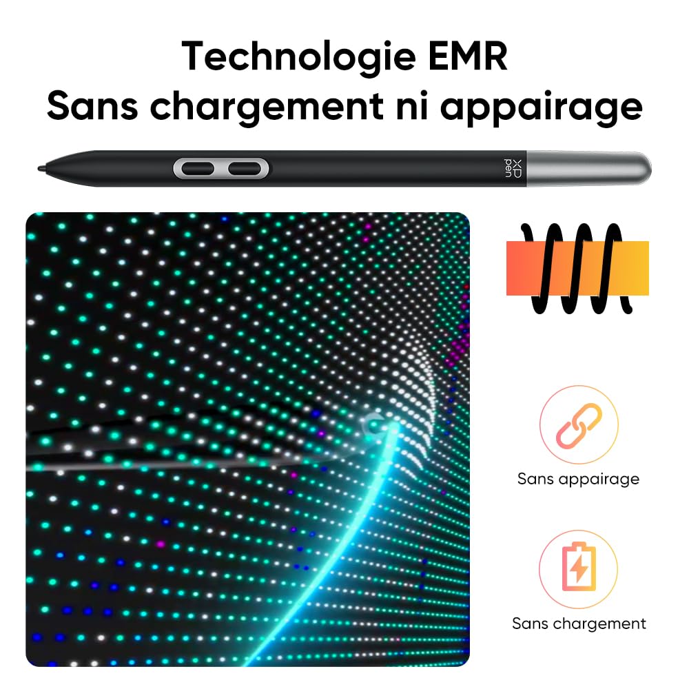 XPPen Tablette Graphique Autonome, Magic Drawing Pad Android 14 Tablette Graphique Dessin avec Écran Tactile 12 Pouces, Stylet à 16K, Résolution 2K, 8 GO RAM + 256 GO ROM (1 to Extensible)