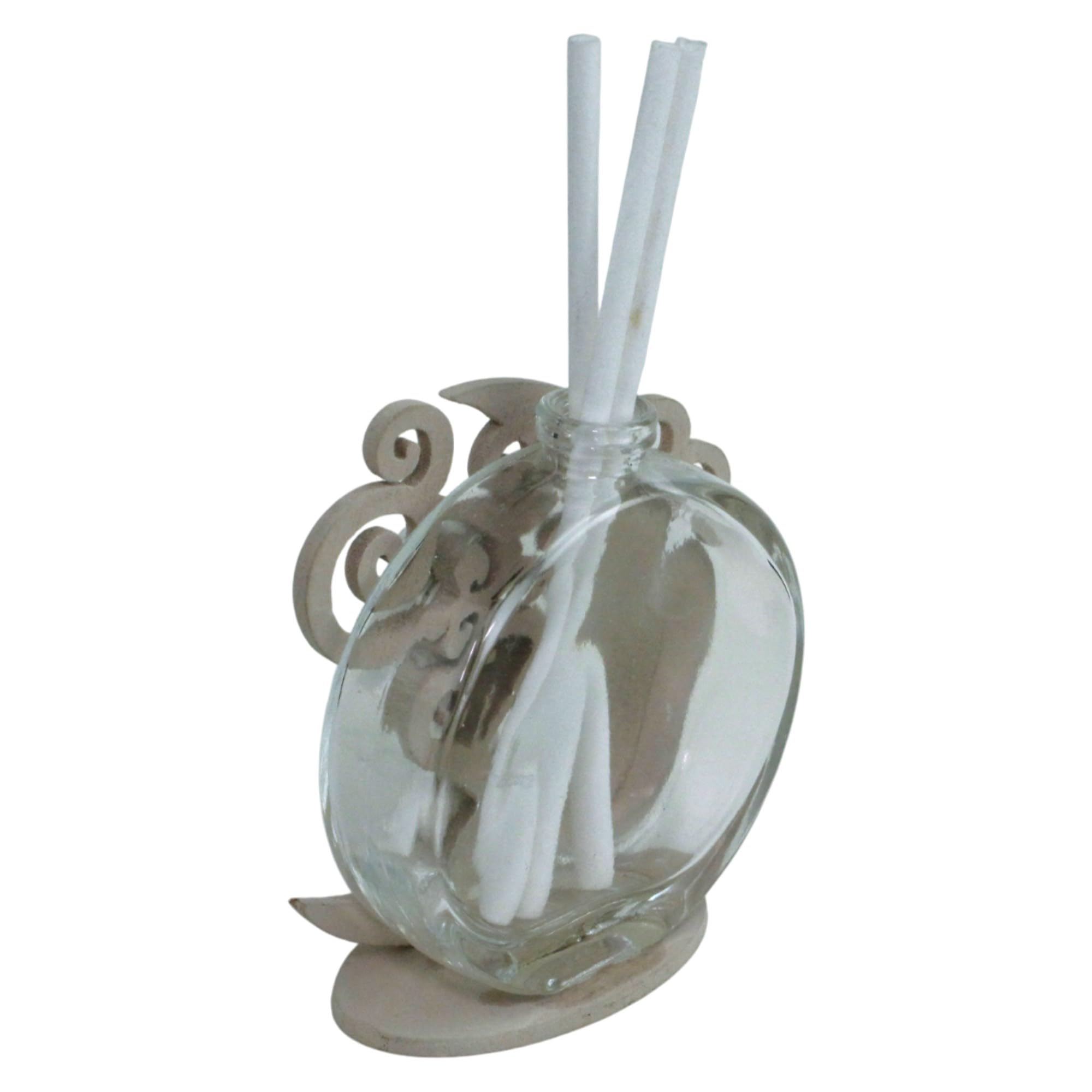 DLM-A1026 Bomboniere 12 Profumatori in vetro coppia sposi innamorati abbracciati Amore 12 profumi e 12 scatole per Matrimonio Nozze d'argento 25 e 50 Anniversario nozze d'oro cm 7x6 da 50 ml