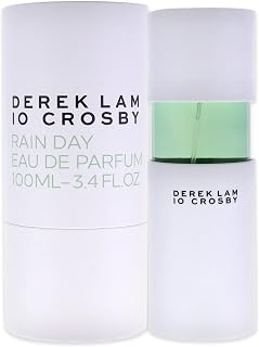 Derek Lam 10 Crosby - Rain Day - 3.4 Oz Eau De Parfum - A Refreshing, Light Fragrance Mist For Women - Perfume Spray With Citrusy Neroli And Green Vetiver Notes