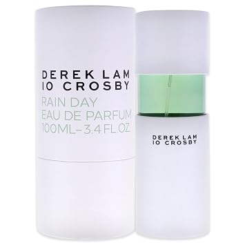 Derek Lam 10 Crosby - Rain Day - 3.4 Oz Eau De Parfum - A Refreshing, Light Fragrance Mist For Women - Perfume Spray With Citrusy Neroli And Green Vetiver Notes