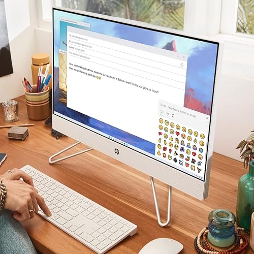 Hp 24-Cb1000A 24-Cb1256 All-In-One Computer - Amd Ryzen 5 5625U Hexa-Core (6 Core) - 8 Gb Ram Ddr4 Sdram - 256 Gb M.2 Pci Express Nvme Ssd - 23.8" Full Hd 1920 X 1080 Touchscreen Display - Deskto #TOP2