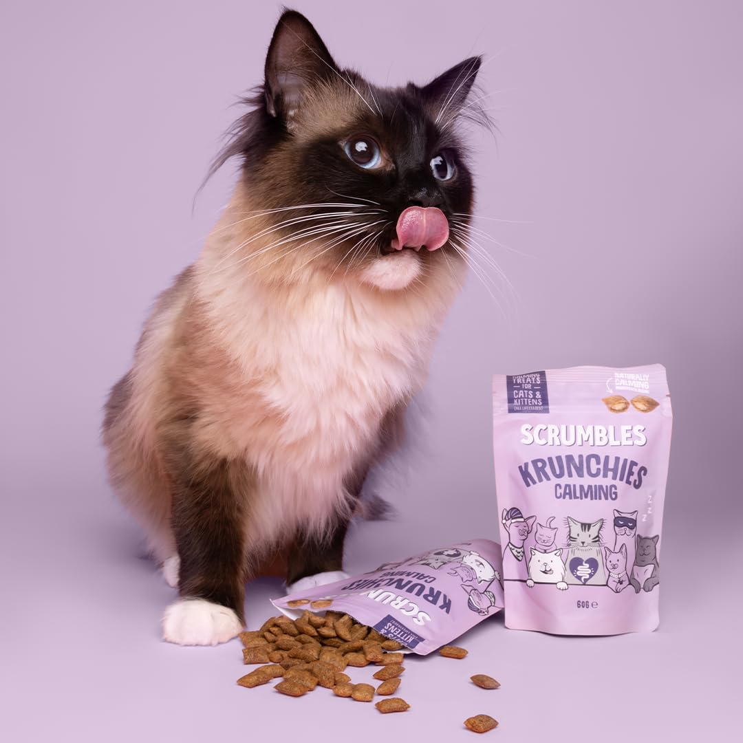 Scrumbles Calming Krunchies Cat Treats — view 4