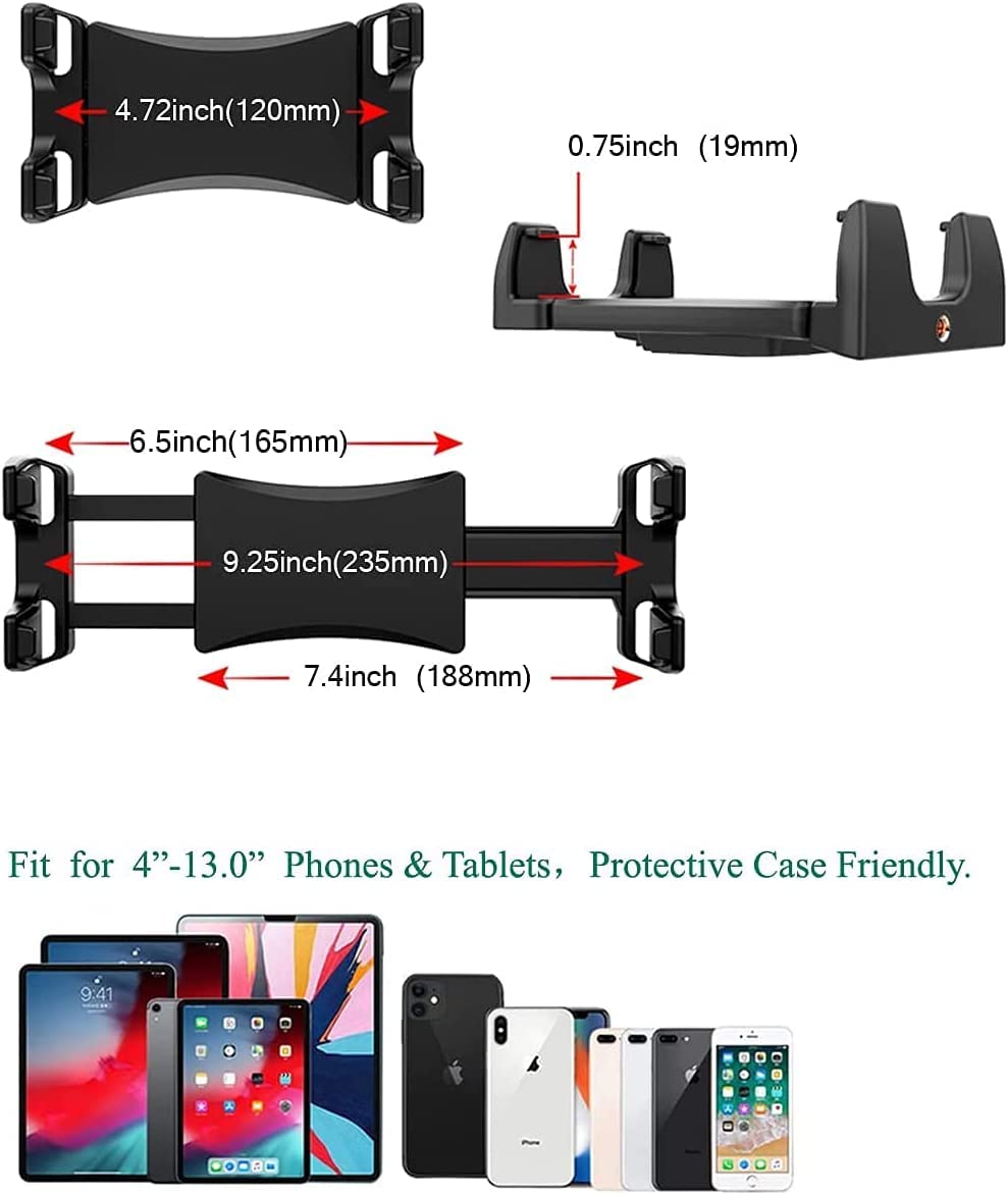 Supporto A Clip Per Smartphone E Scanner 3D Portatili – Regolabile Per Dispositivi Da 4 A 7 Pollici