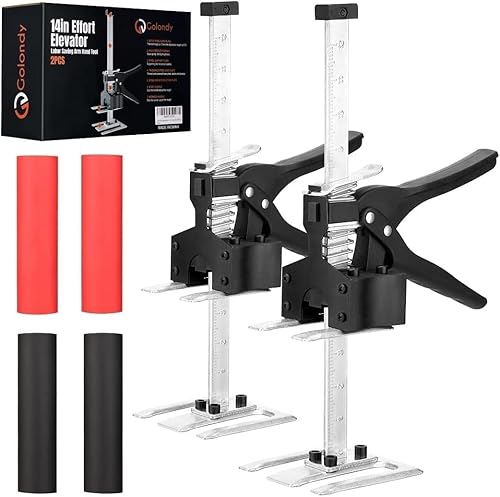 Golondy -Brazo de ahorro de mano de obra de 14 pulgadas - Gato de brazo de ahorro de mano - Herramienta de elevación de gato de mano para pared -