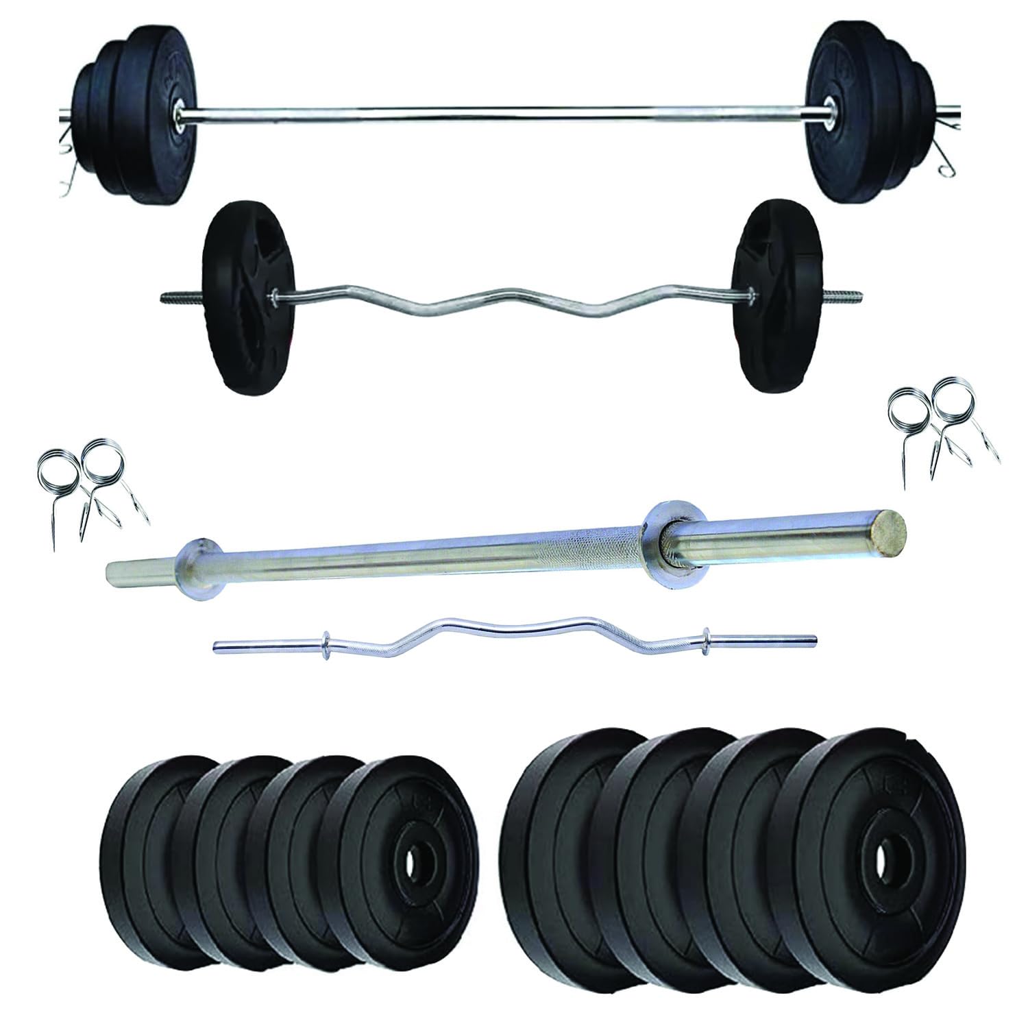 ウエイトトレーニング Fighting Bartell Wright 10kg Buy Encanto 10Kg Weight Plates Set For Gym With - 5Ft Straight And