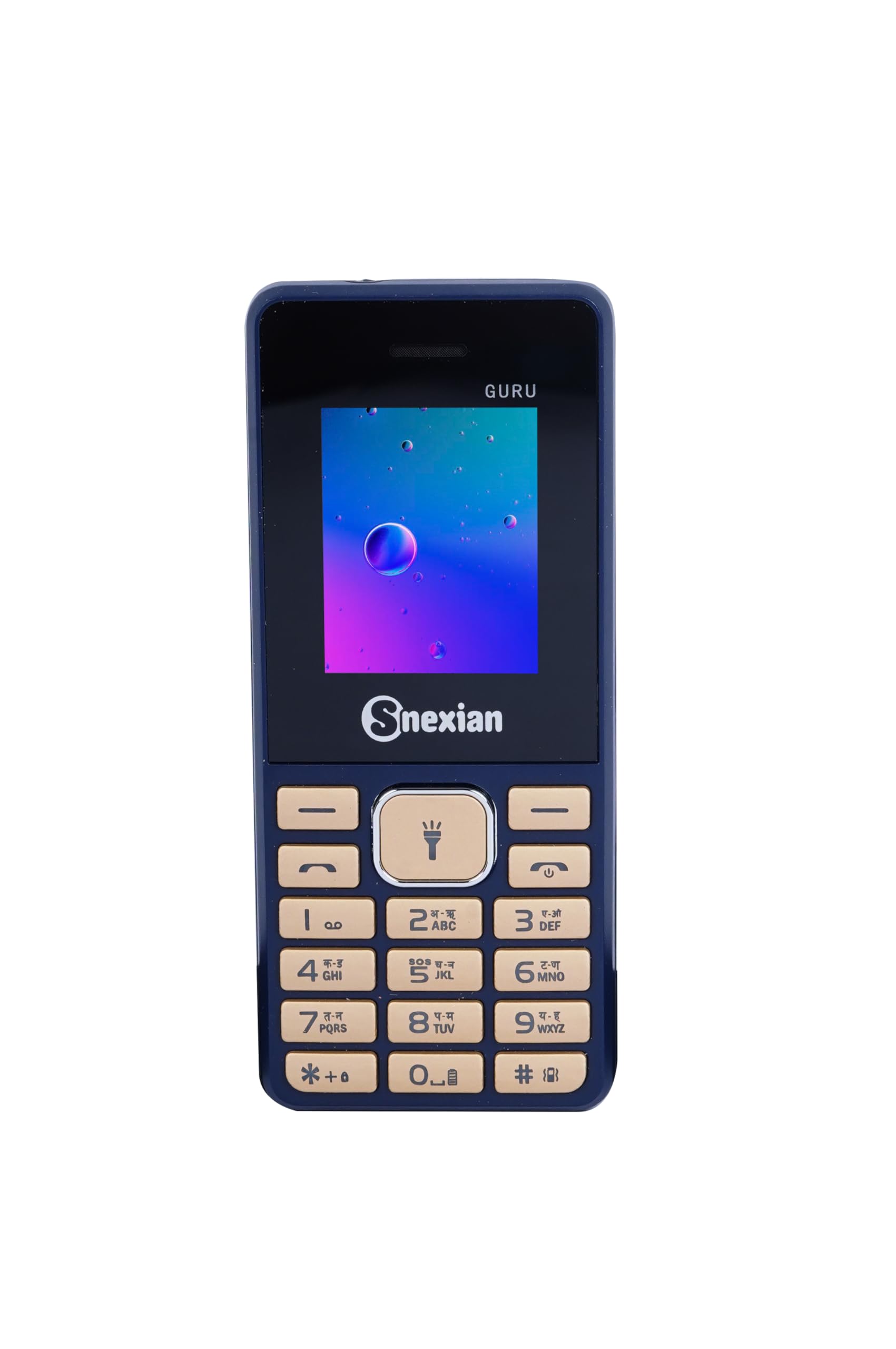 Snexian All-New Guru 220C Dual Sim |Keypad Mobile| with 1.8" Display | Voice Changer | Auto Call Recording | Long Lasting Battery | Wireless FM | Digital Camera | Feature Phone | Torch | Blue-image-6