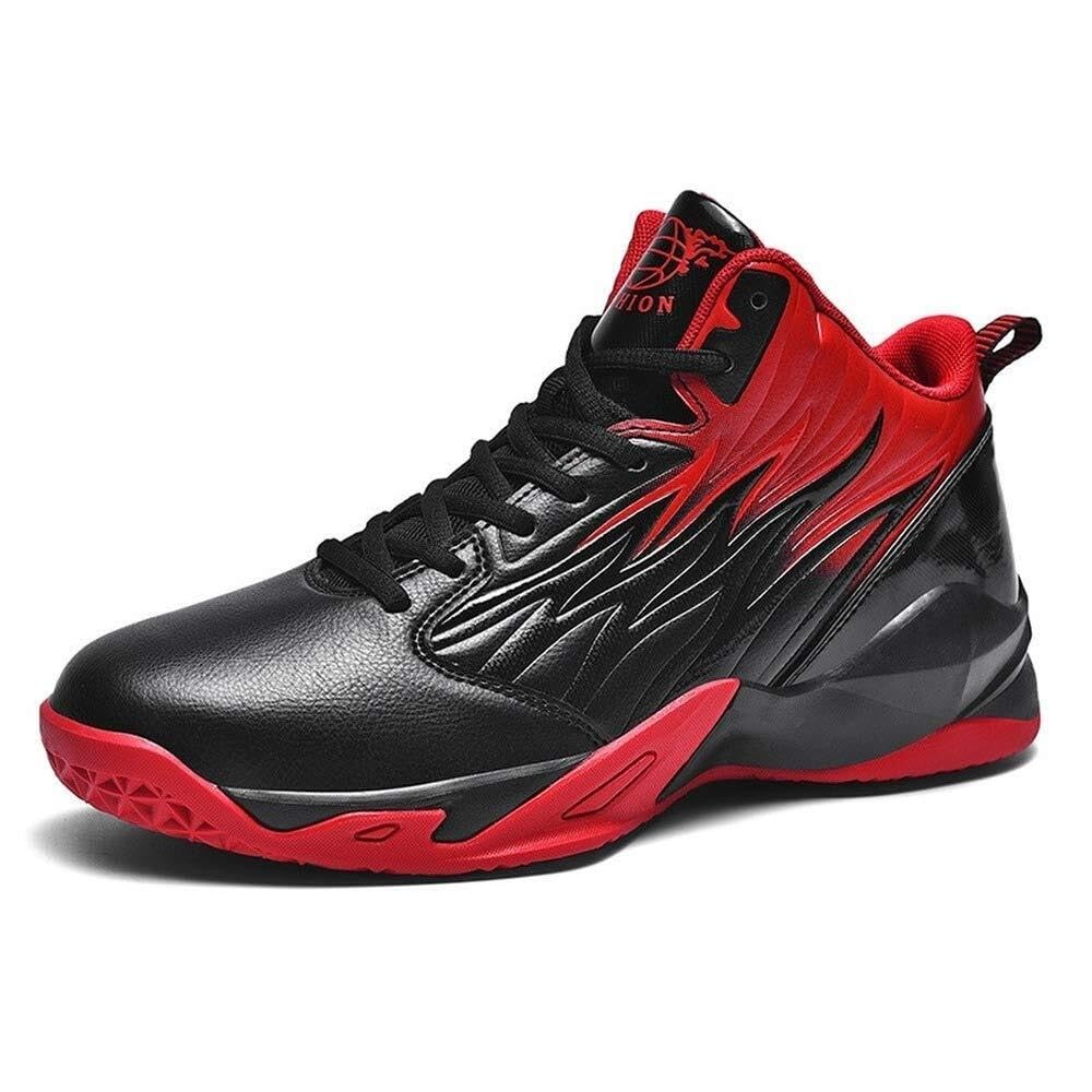 Zapatillas de baloncesto hombre altas, transpirables, entrenamiento
