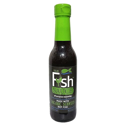 Salsa vegana Fysh (salsa vegana de pescado fabricada con algas)