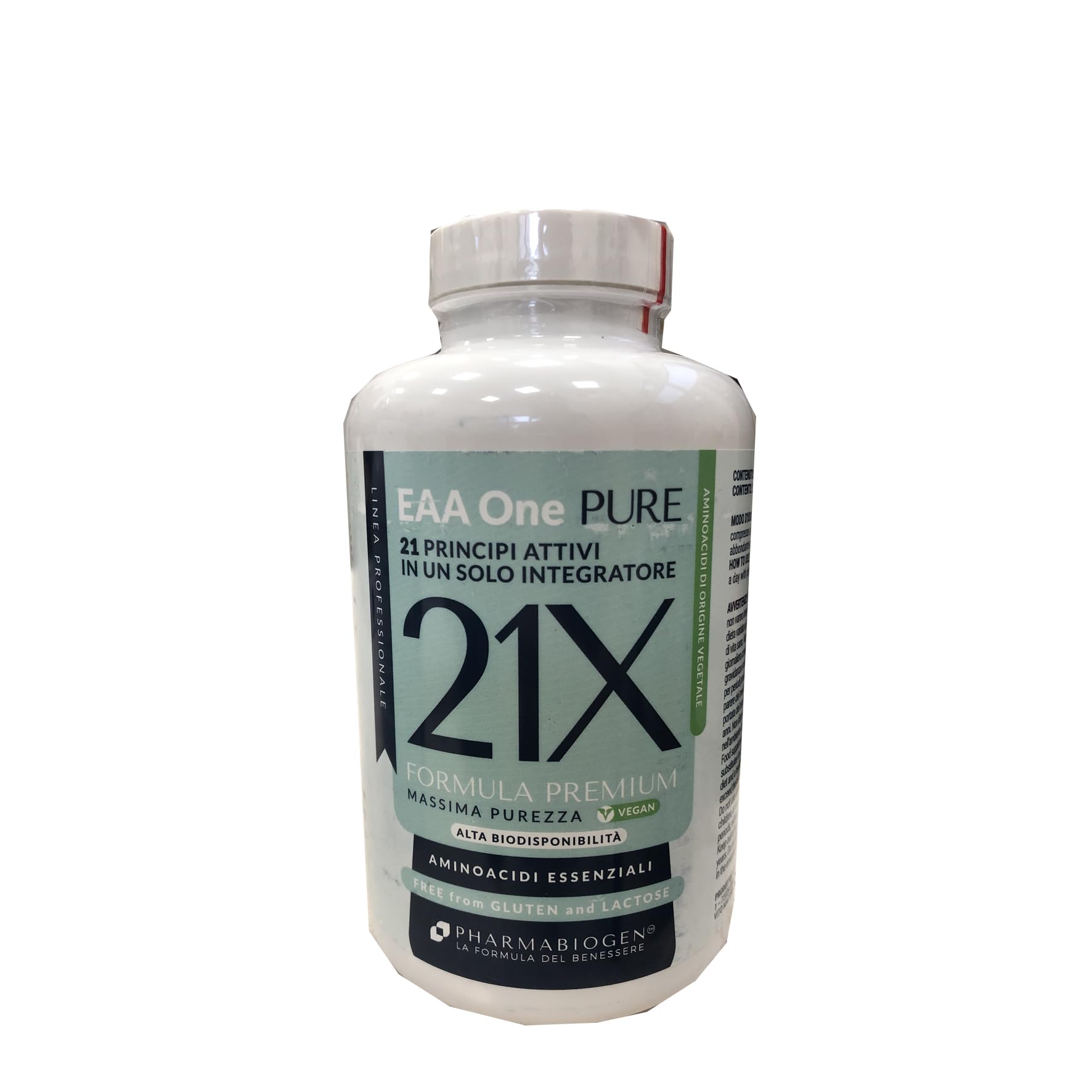 Eaa One Pure: aminoacidi essenziali. Formato da 200 compresse.