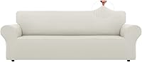 Vista 56 de LURKA Fundas Elásticas para Silla Sofá de 1 Pieza Cubiertas de Sofá para Protector de Muebles Sofá Cubiertas Completas con Parte Inferior Elástica