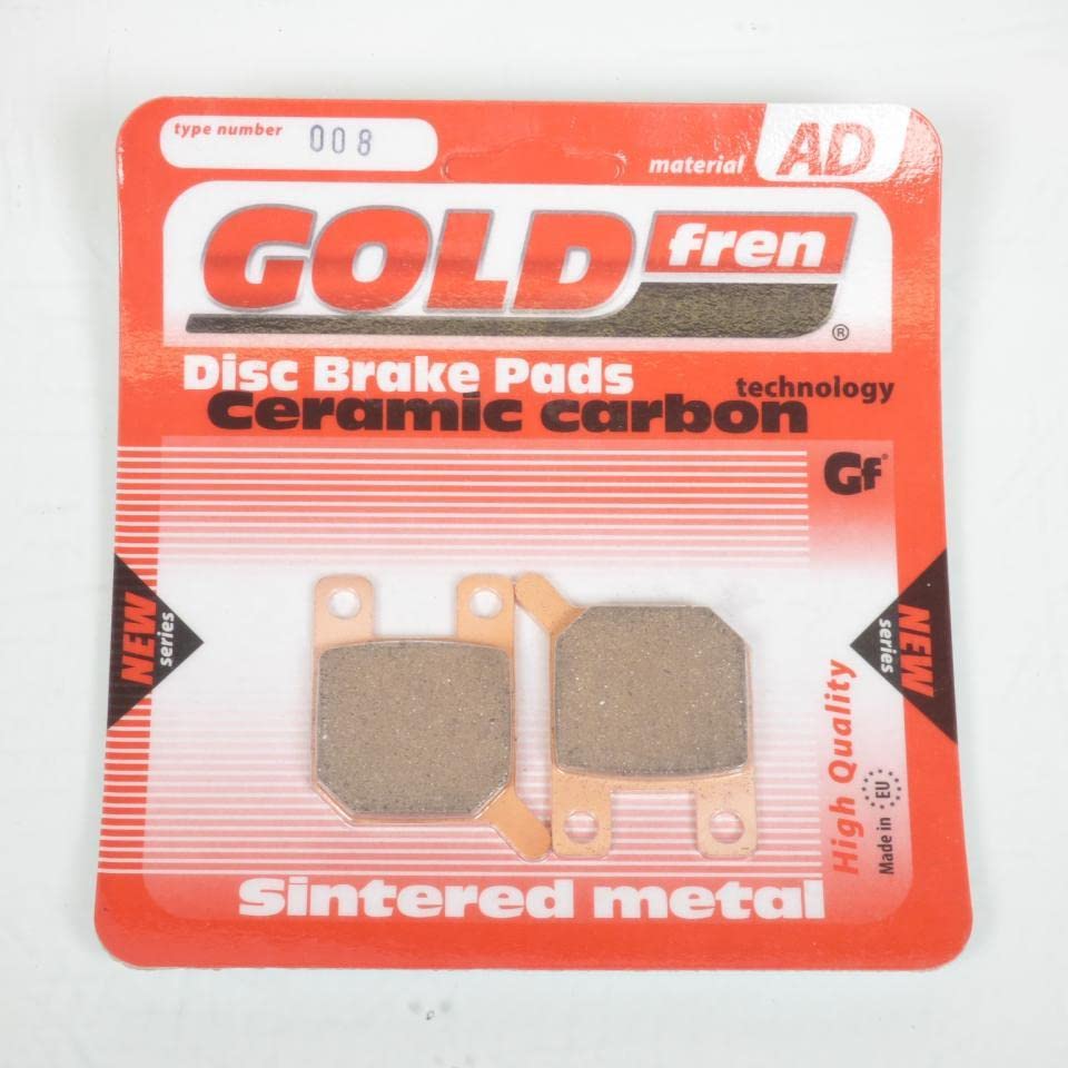Plaquette de frein Gold Fren de haute longévité pour KTM 60 SX