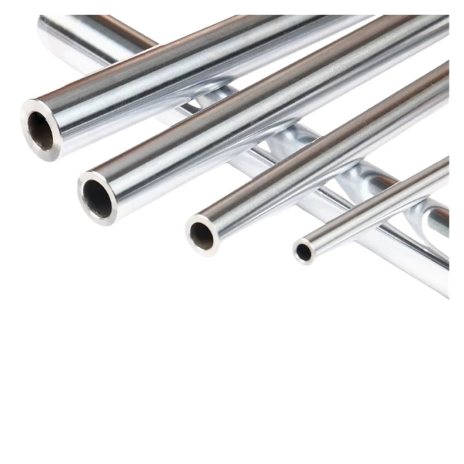 Tubi capillari in acciaio inossidabile 1 PZ guida lineare ad asse cavo con asta zincata e pistone cilindrico leggero da 10~20 mm(OD16mm (ID8mm),200mm)