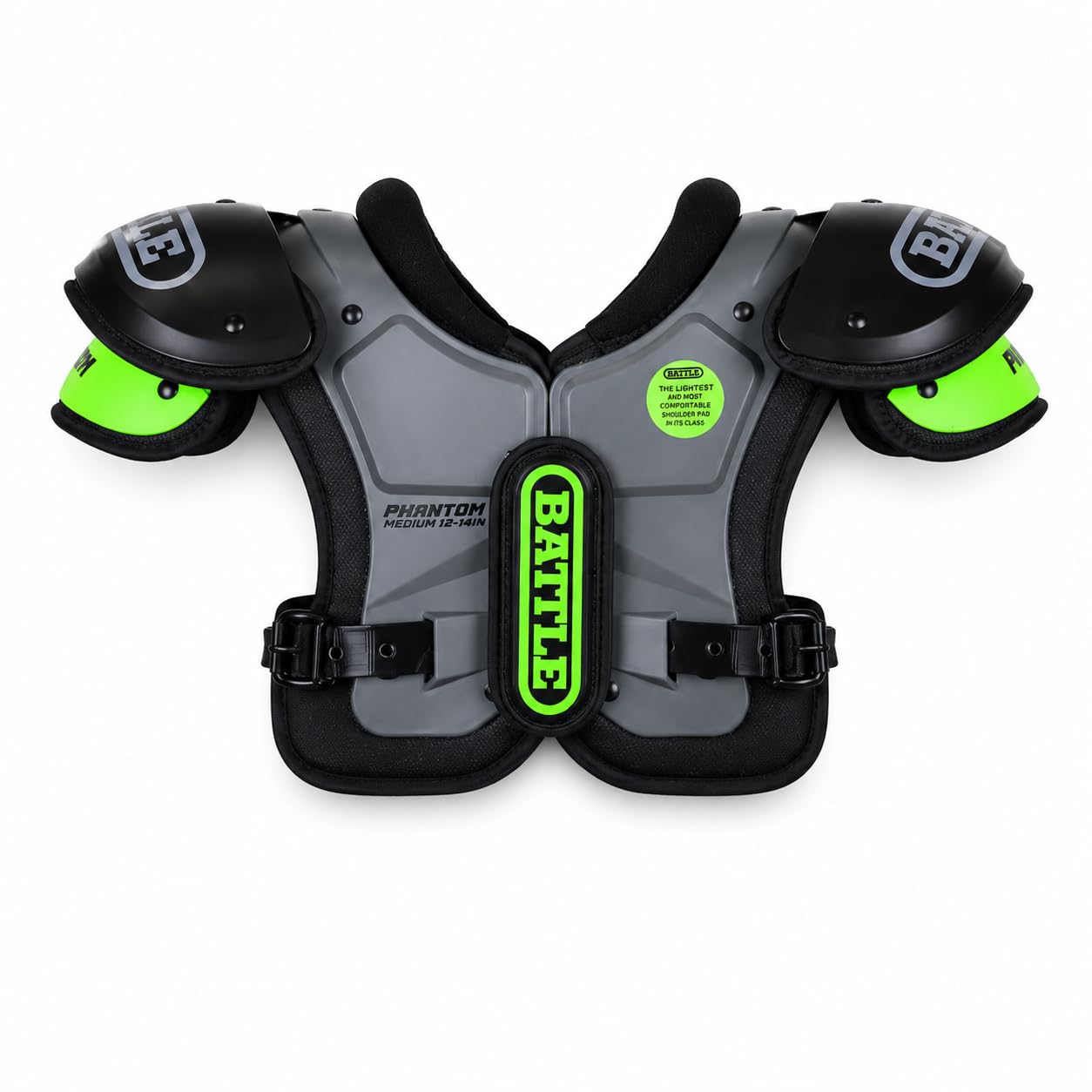 Amazon.com : Battle Sports Defender Football Shoulder Pads – The