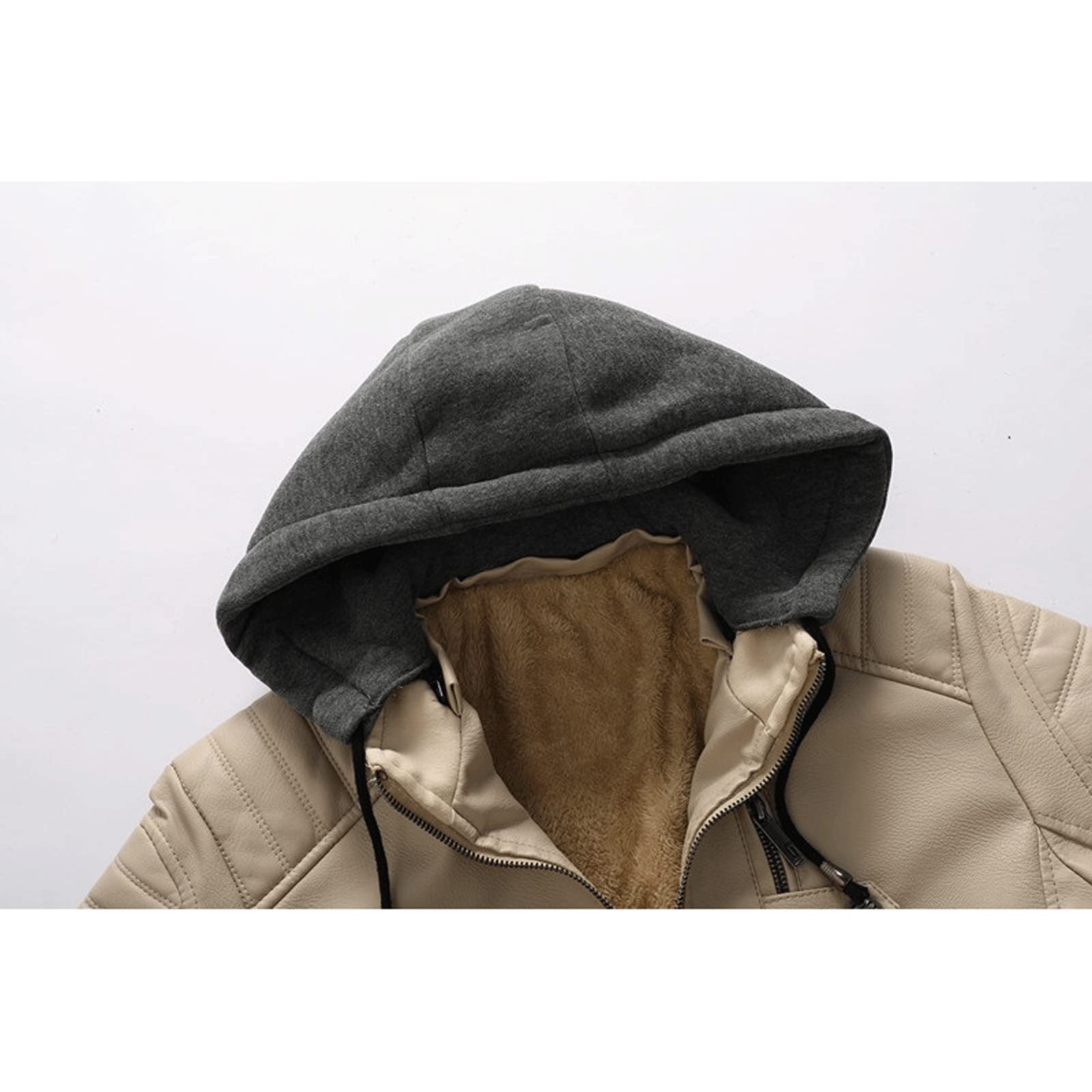 Amazon.co.jp: WpengpeNSPJK 革ジャン メンズ, レザージャケットの男性