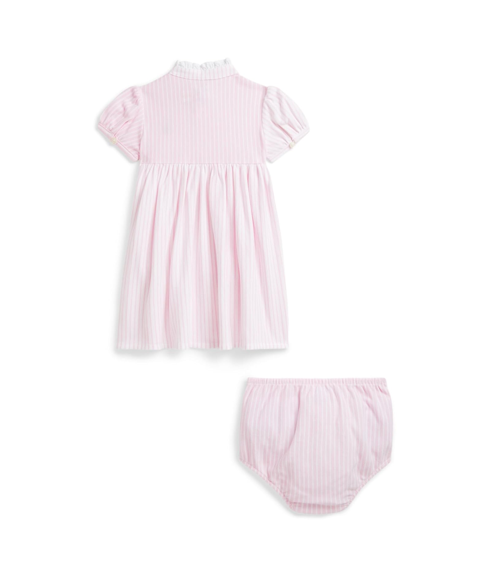 Girl's Polo Ralph Lauren Kids Knit Oxford Fun Shirtdress & Bloomer (Infant) - Picture 3 of 3