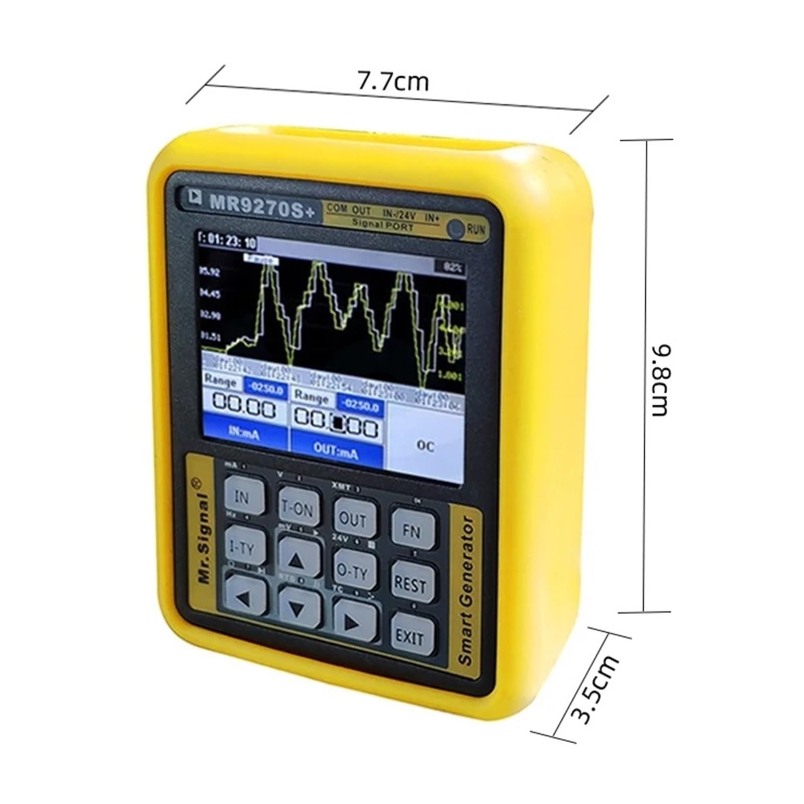 Generador De Señal MR9270S 4-20MA, Calibración Voltaje Corriente PT100, Transmisor Presión Termopar, Registrador Frecuencia PID Estable Y Fiable(MR9270S)