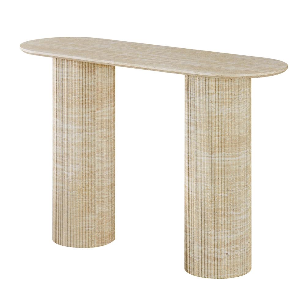 Milton & Oldbrook Konsolentisch, 120 cm, Geneva Look Travertin