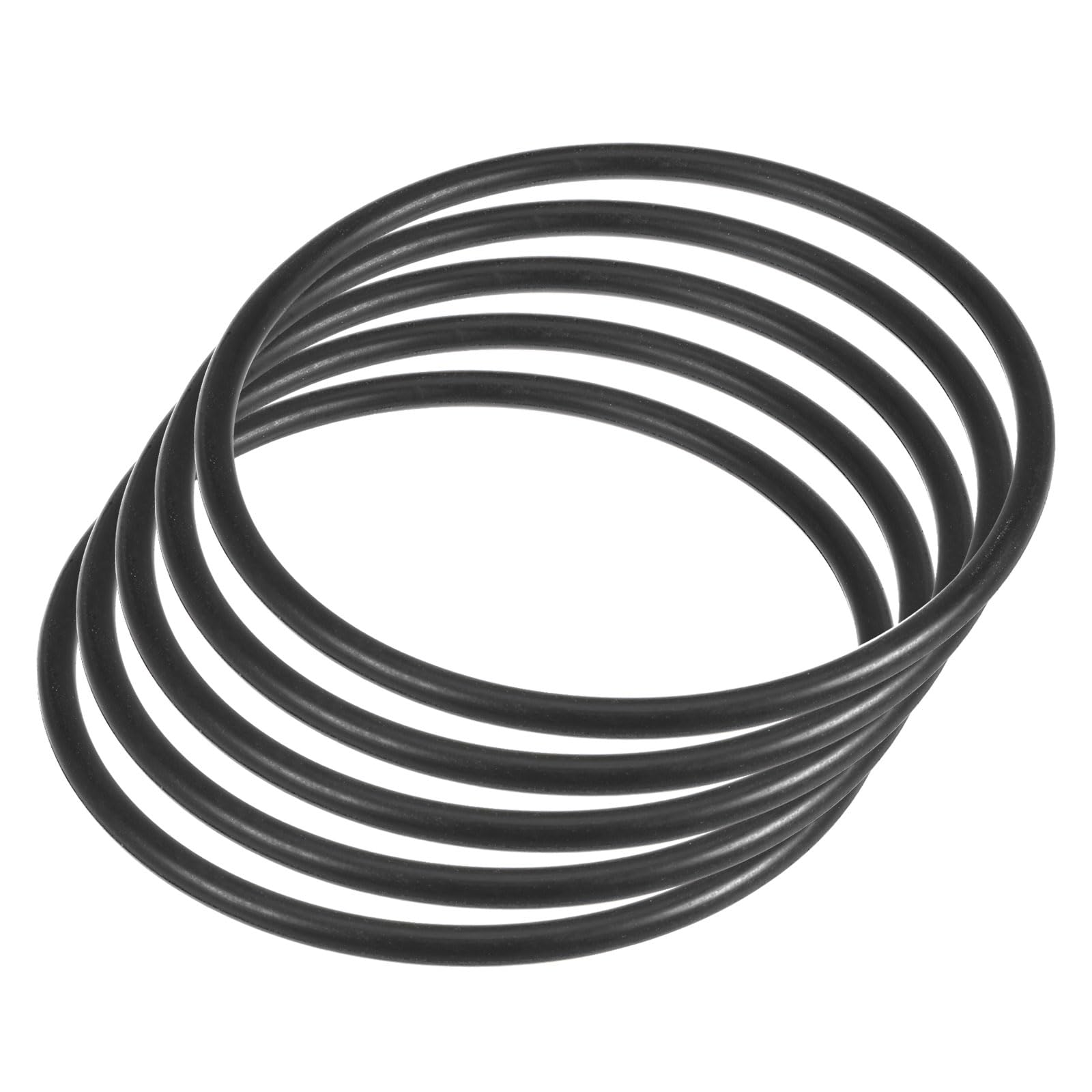 Kozelo Lot De 5 Courroies Extensibles Universelles Pour Moteur De Machine A Coudre Perimetre De 330 Mm X 5 Mm Depaisseur Pour Machines A Coudre Domestiques Noir