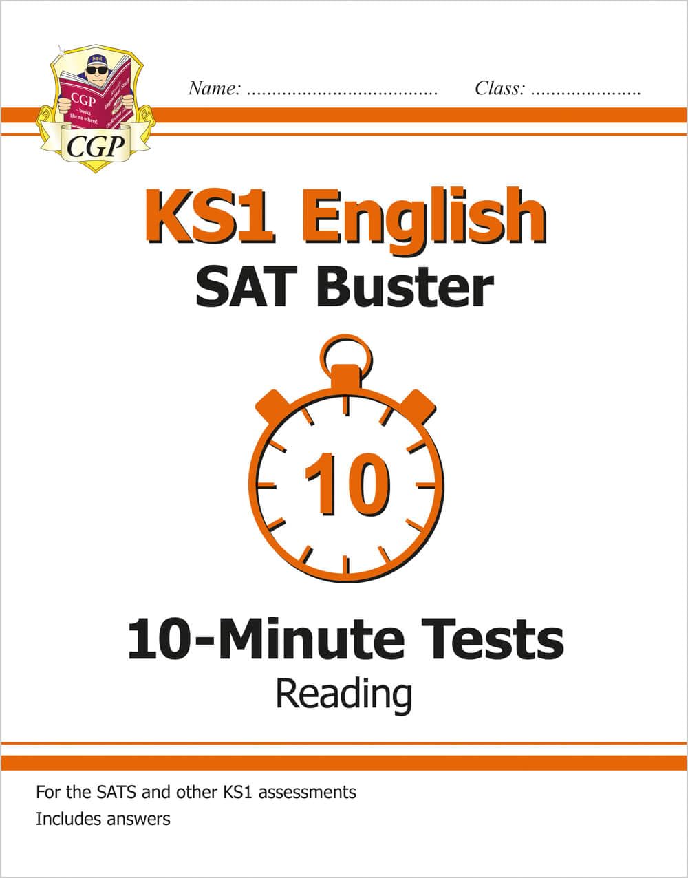 KS1 English SAT Buster 10-Minute Tests: Reading (CGP KS1 SATS)