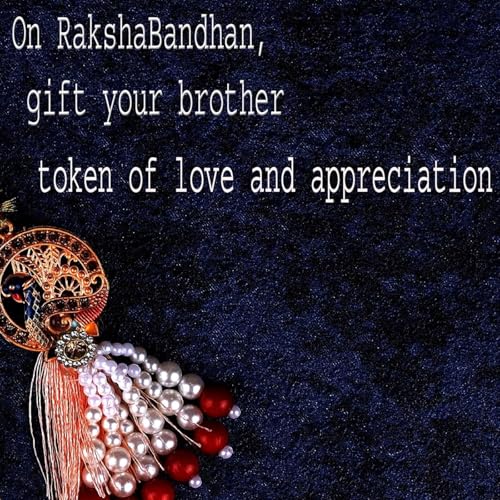 Image of Megharsh 77-81-81.B Rakhi Combo Bhai Bhabhi Rakhi Set, Rakhi for Brother Chocolate Gift Rakhi Set of 3