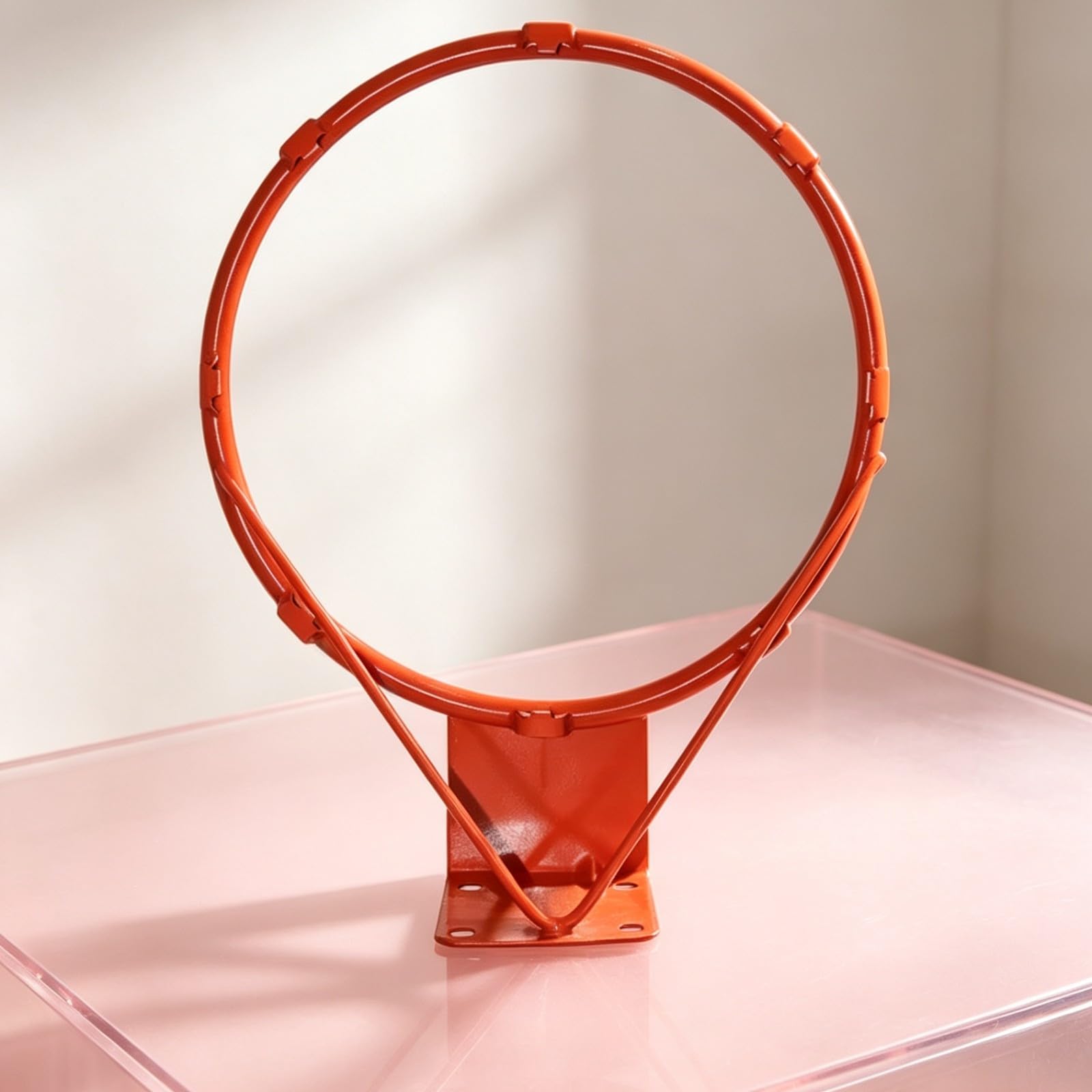 da Basket da Parete Stabile Basket con Rete Durevole Attrezzatura Sportiva nterno