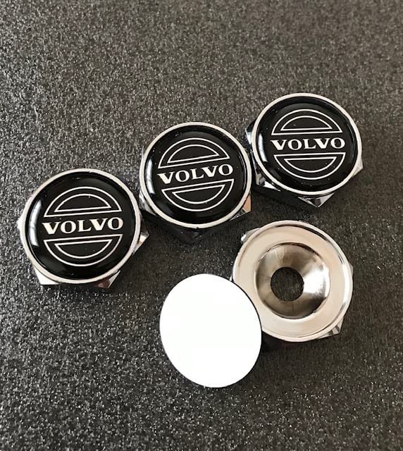 VOLVO ボルボ　ロゴキャップ③ Amazon | VOLVO (ボルボ) US純正エアバルブキャップ アイアン