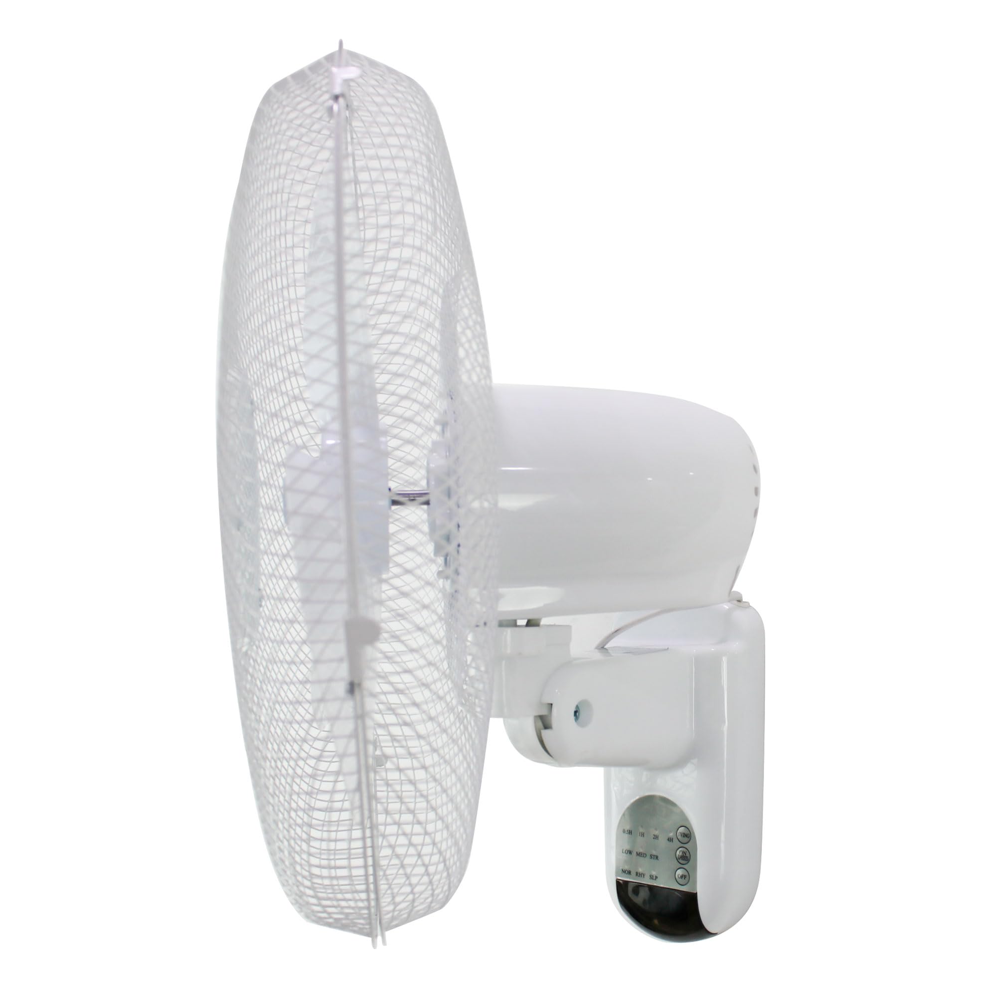 Cofan Wandventilator mit Timer und Fernbedienung | Leistung 50 W | mit drei Geschwindigkeitsstufen | Weiß