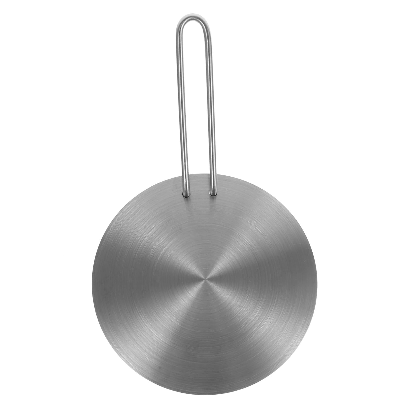 Didiseaon Difusor de Calor para Cocina de Inducción 18 Cm Acero Inoxidable Mango Desmontable Adaptador para Estufa Ahorro de Energía Transferencia Uniforme Compatible Ollas de Hierro