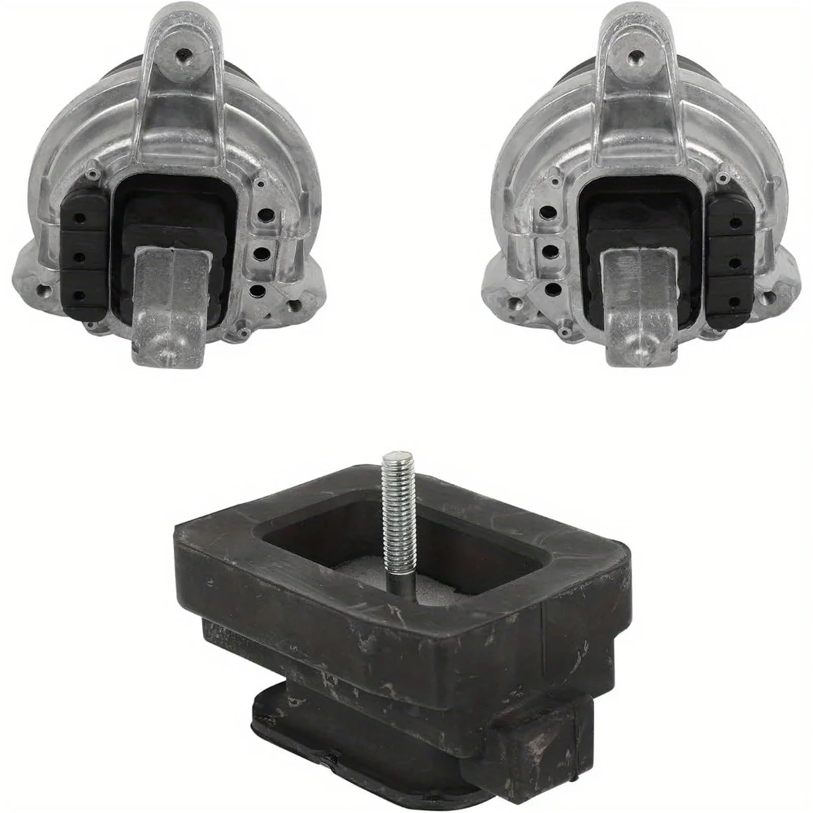 FIt for 535i GT 640i Gran Coupe 740I 740LI 740Li 22116777365 22116786528 22316770289Engine Motor Mount Transmission Mount Engine Mount Set Motor Enginel Repair Bracket Stan