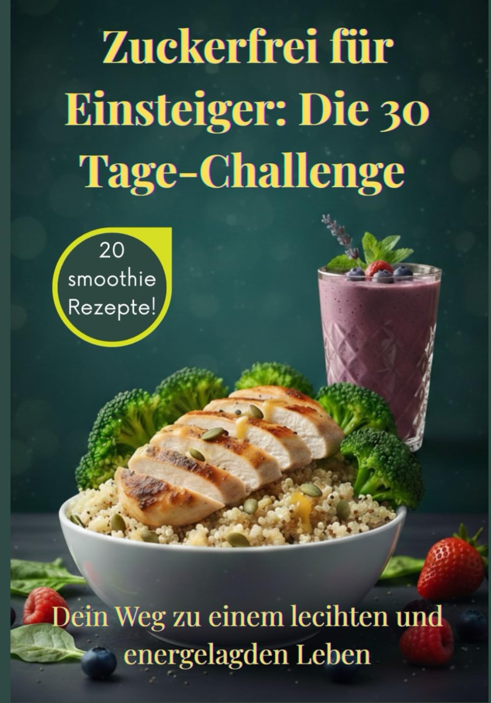 Zuckerfrei für Einsteiger: Die 30-Tage-Challenge: Stoffwechsel aktivieren, Heißhunger stoppen und gesund abnehmen. 50 Genuss-Rezepte für ein starkes Immunsystem. Ernährungsplan & Einkaufsliste.