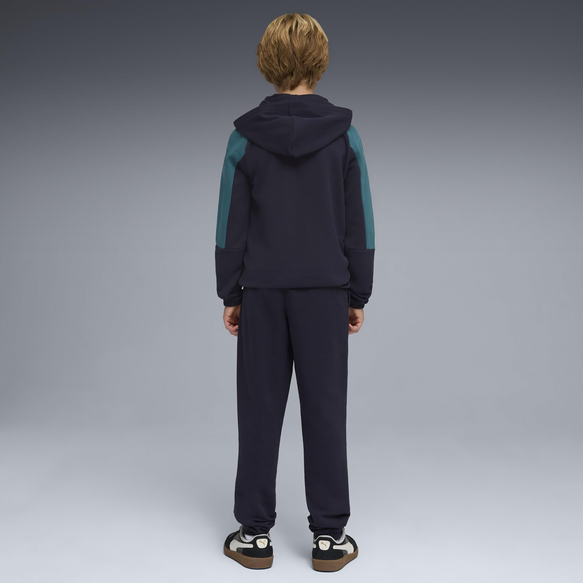 PUMA Jungen Essentials Block Trainingsanzug mit Kapuze