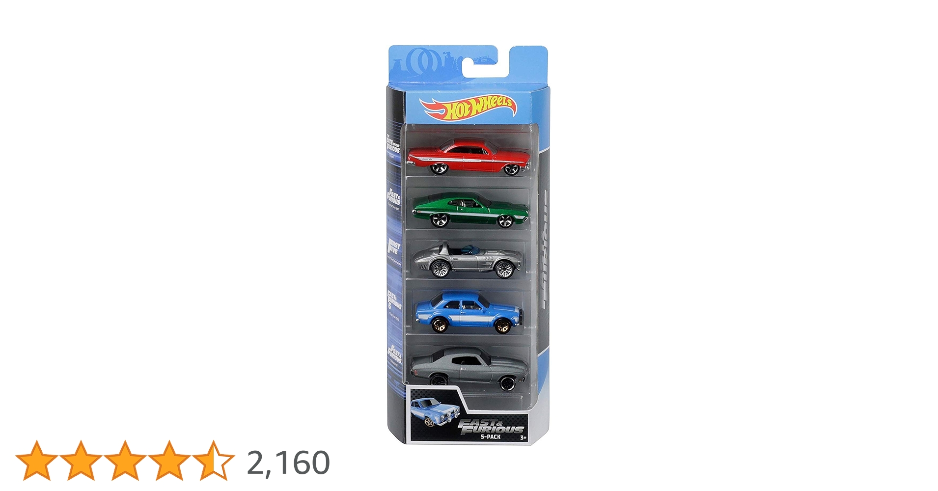 ワイルドスピード　ホットウィール　FASTREWIND 5種 Amazon | ホットウィール(Hot Wheels) 5カーパック ワイルド