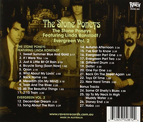 The Stone Poneys Featuring Linda Ronstadt / Evergreen, Vol. 2