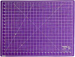 Base Para Corte De Mesa A2 Dupla Face Patchwork Artesanato (Roxa)