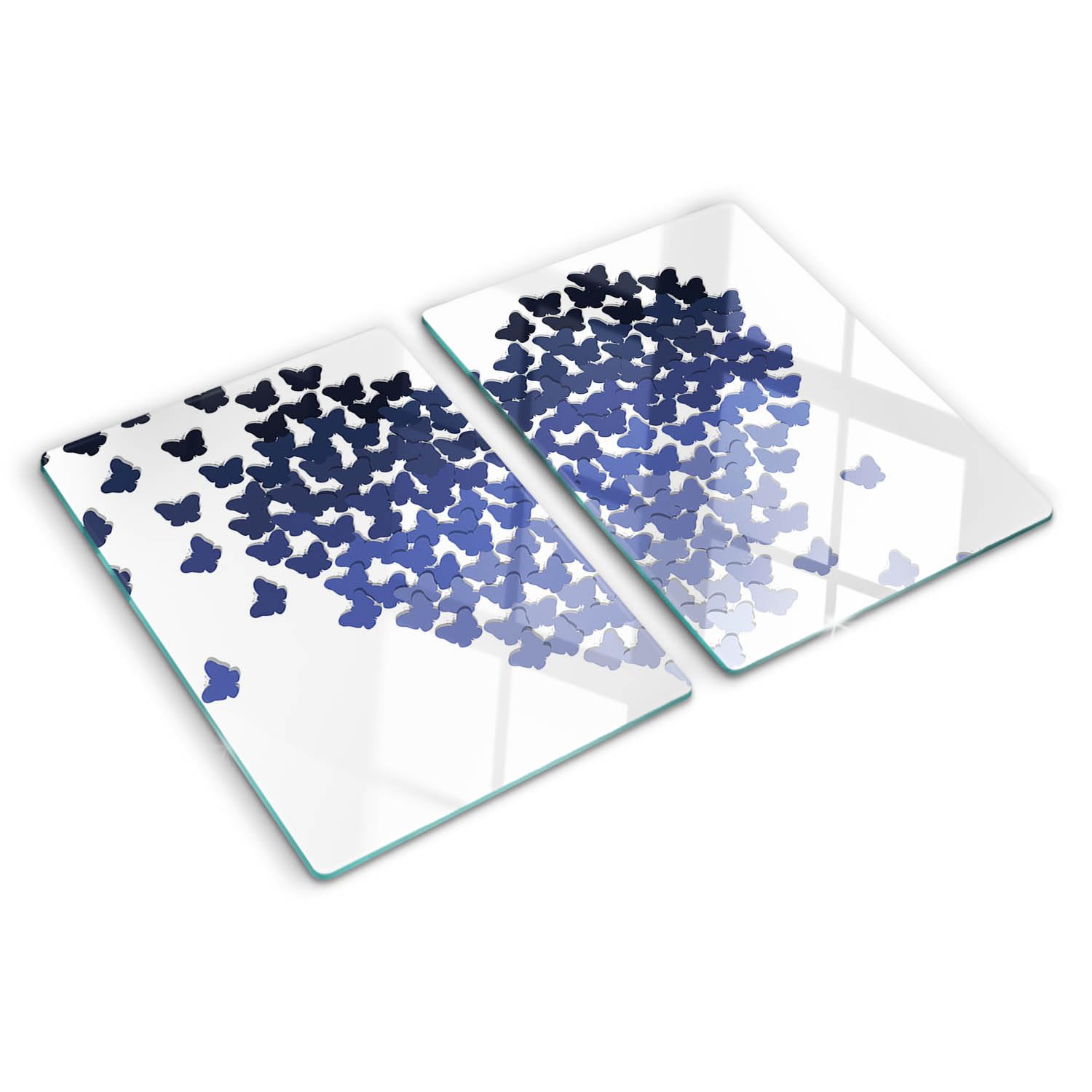 Planche en verre trempé décorative pour sublimer votre cuisine moderne