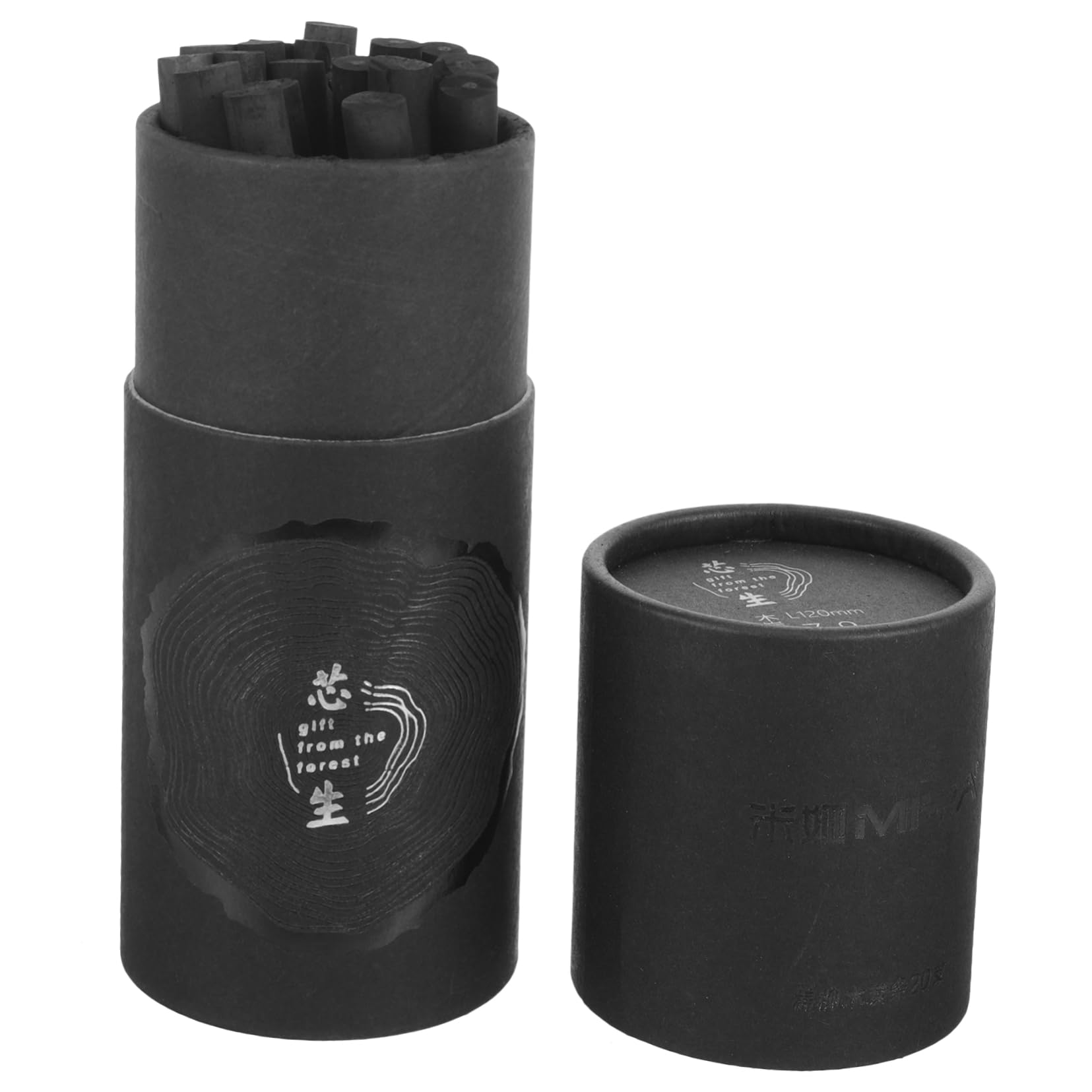 AUTSUPPL 20pcs Willow Charcoal Sticks Drawing Pencils Set Professional for Artists Hobbyists Teens and Adults Smooth Surface Easy to Use