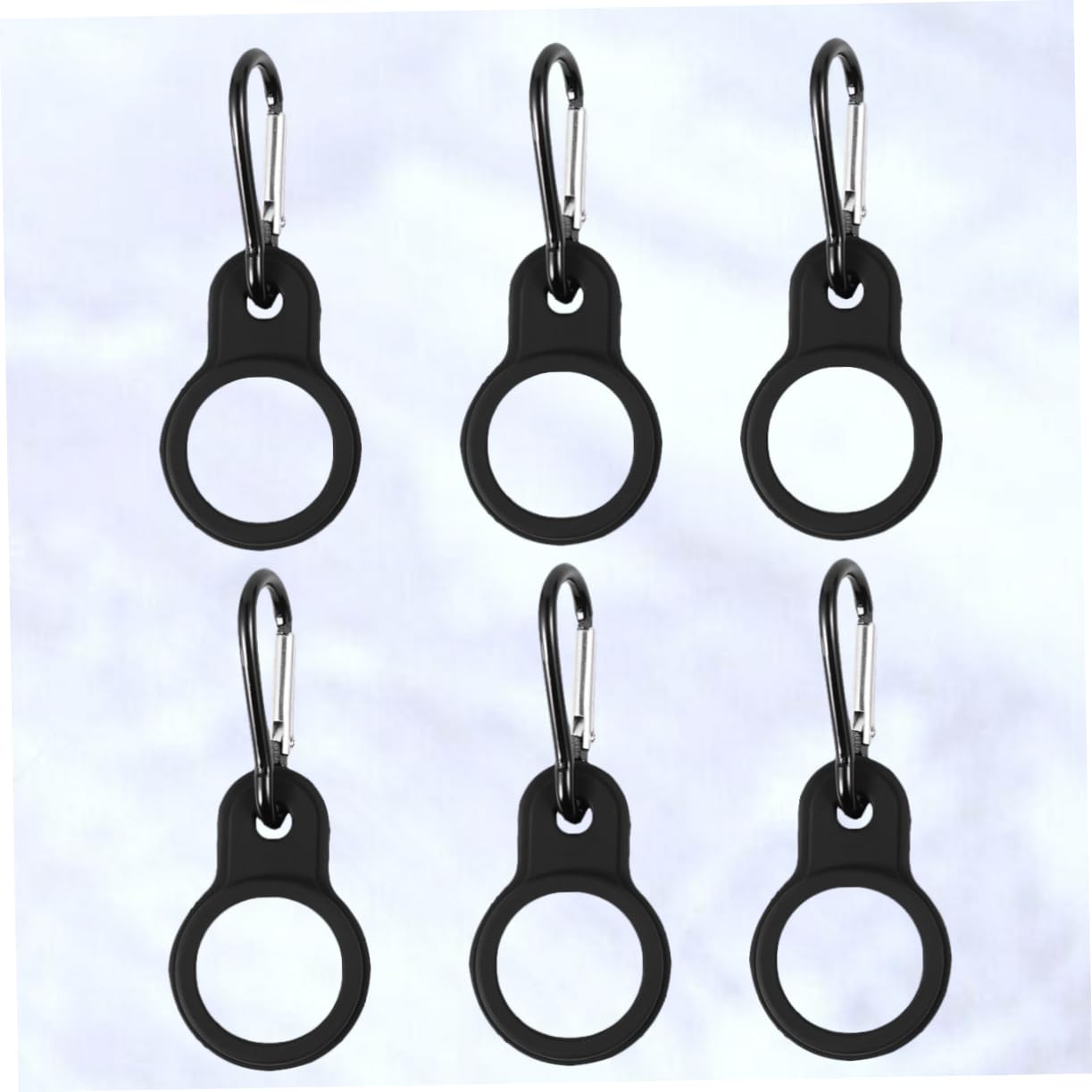 GLADFRESIT 2er-Set Wasserflaschen-Clips Aus Silikon – Tragbarer Halter Für Camping, Wandern & Outdoor