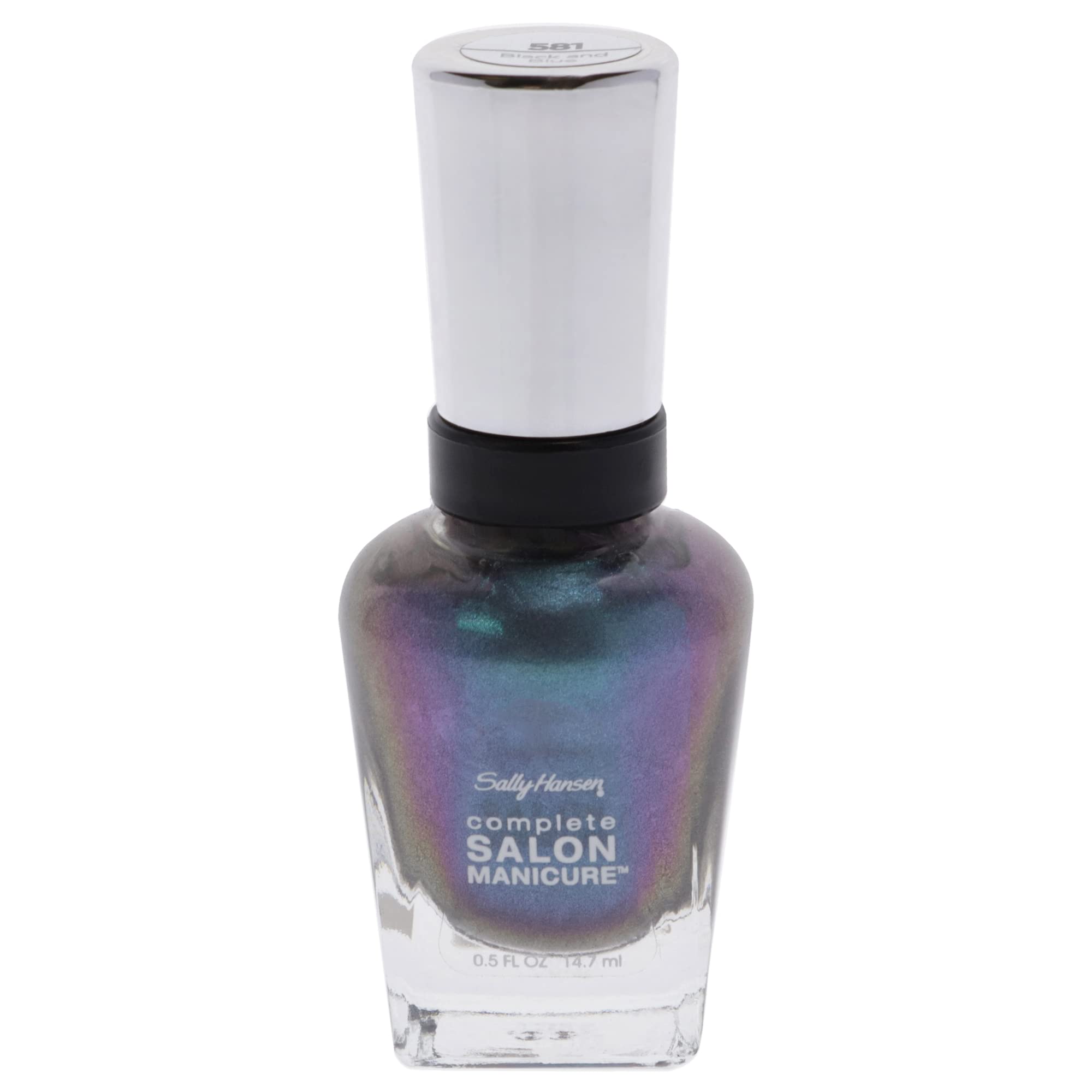 Sally Hansen - Complete Salon Manicure Nail Color, Metallics, Black and Blue