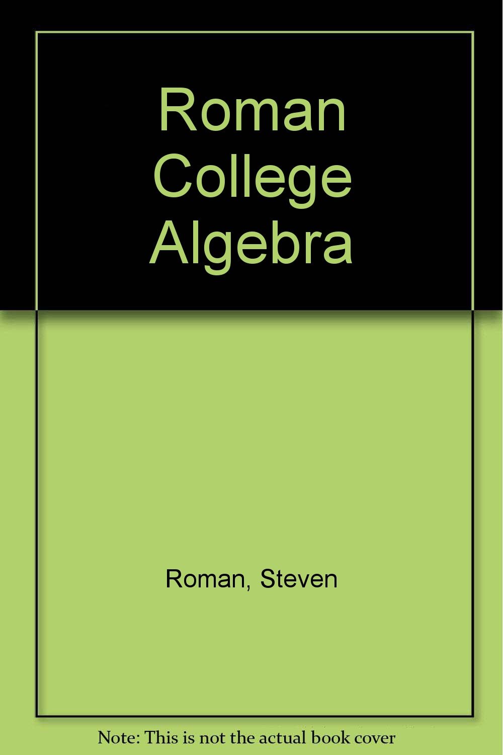 College Algebra