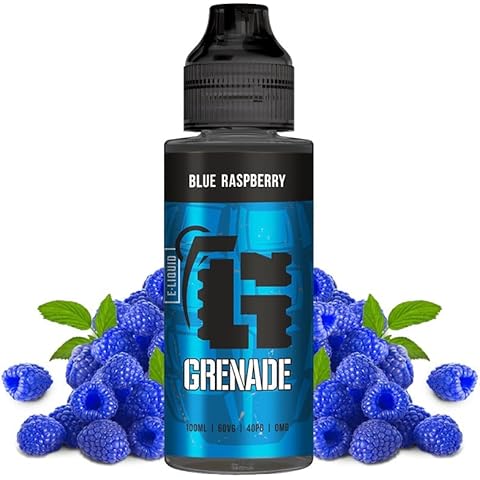 E-Liquid BLUE RASPBERRY 100ML TPD Sin Nicotina Cover