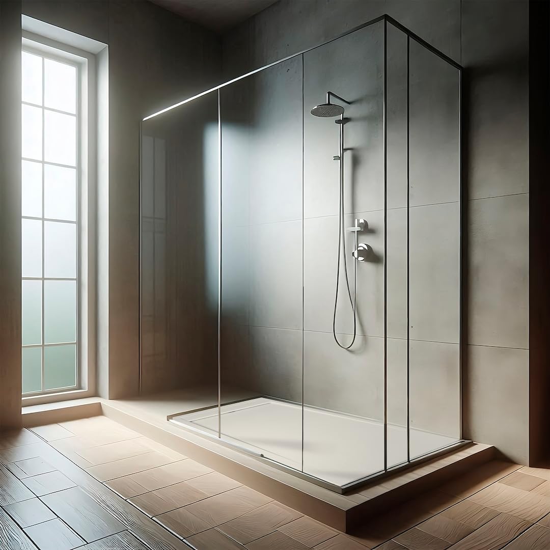 Plato de Ducha Antideslizante y Antibacteriano, Plato Ducha Resina Resistente a Agentes Químicos, Incluye Rejilla Desagüe Ducha y Válvula (Ral 1172 BEIGE, 70 x 170)